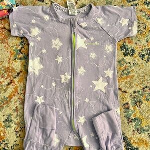 Purple with stars Bonds Wondersuit PLAY